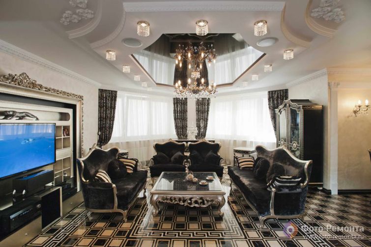 Интерьер четырехкомнатной квартиры от S-Studio