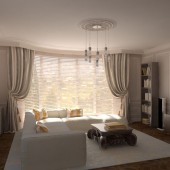 Большие гостиные фото - дизайн интерьера