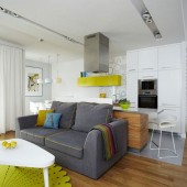 Интерьер квартиры-студии от Widawscy Studio Architektury