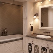 Ванные комнаты в классическом стиле фото - дизайн интерьера