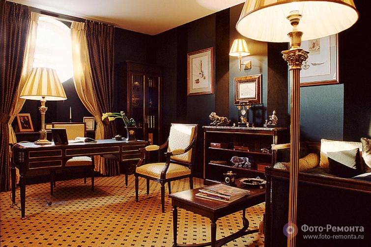 Кабинет классический стиль