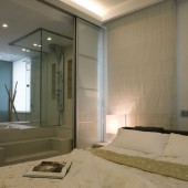 Спальня и ванная, вид 2