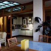 Гостиная, вид на кухню