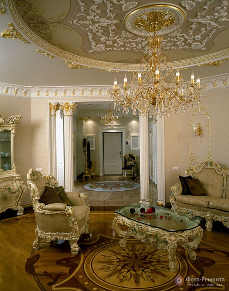 Интерьер квартиры в классическом стиле от Екатерины Унгаровой