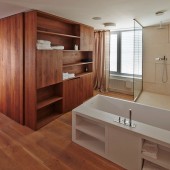 Бежевые ванные комнаты фото - дизайн интерьера