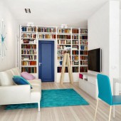 Светлая квартира с яркими акцентами от INT2 