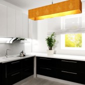 Черно-белая кухня