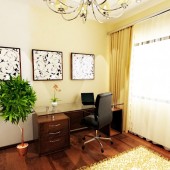 Домашний кабинет фото - дизайн интерьера