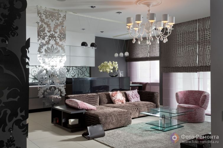 Стильный интерьер квартиры от Rusev Podolyanich