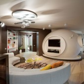 Оригинальный дизайн квартиры от Rusev Podolyanich