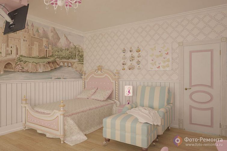 Оформление детской комнаты