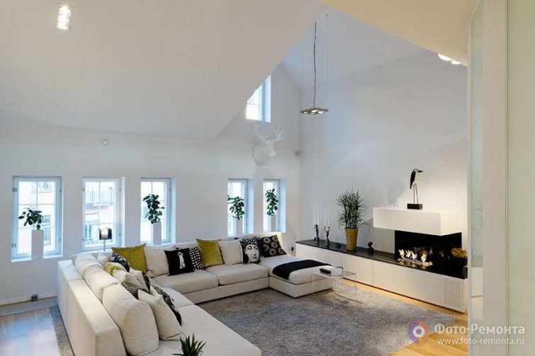 Дизайн пентхауса в Швеции