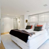 Белые спальни фото - дизайн интерьера