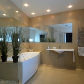 Дизайн большой ванной комнаты от Ольги Симагиной