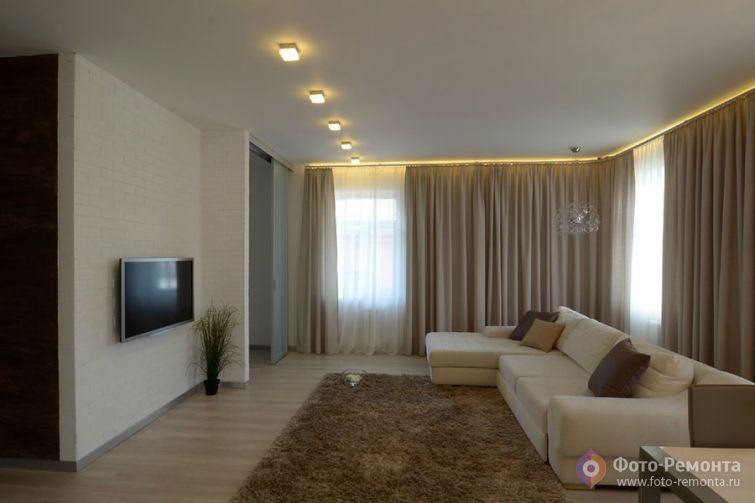 Интерьер квартиры в Новосибирске, 130 кв.м.