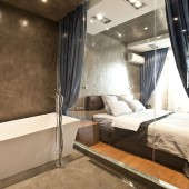 Спальня и ванная комната