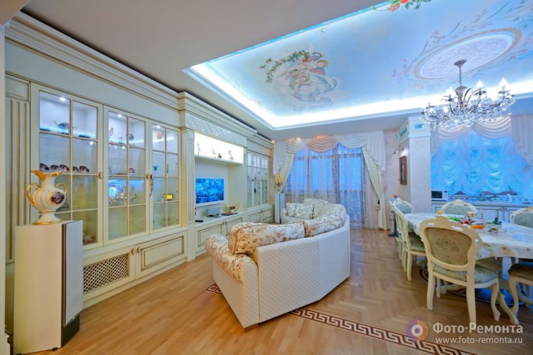 Интерьер квартиры в стиле прованс, ЖК `Гранд Парк`