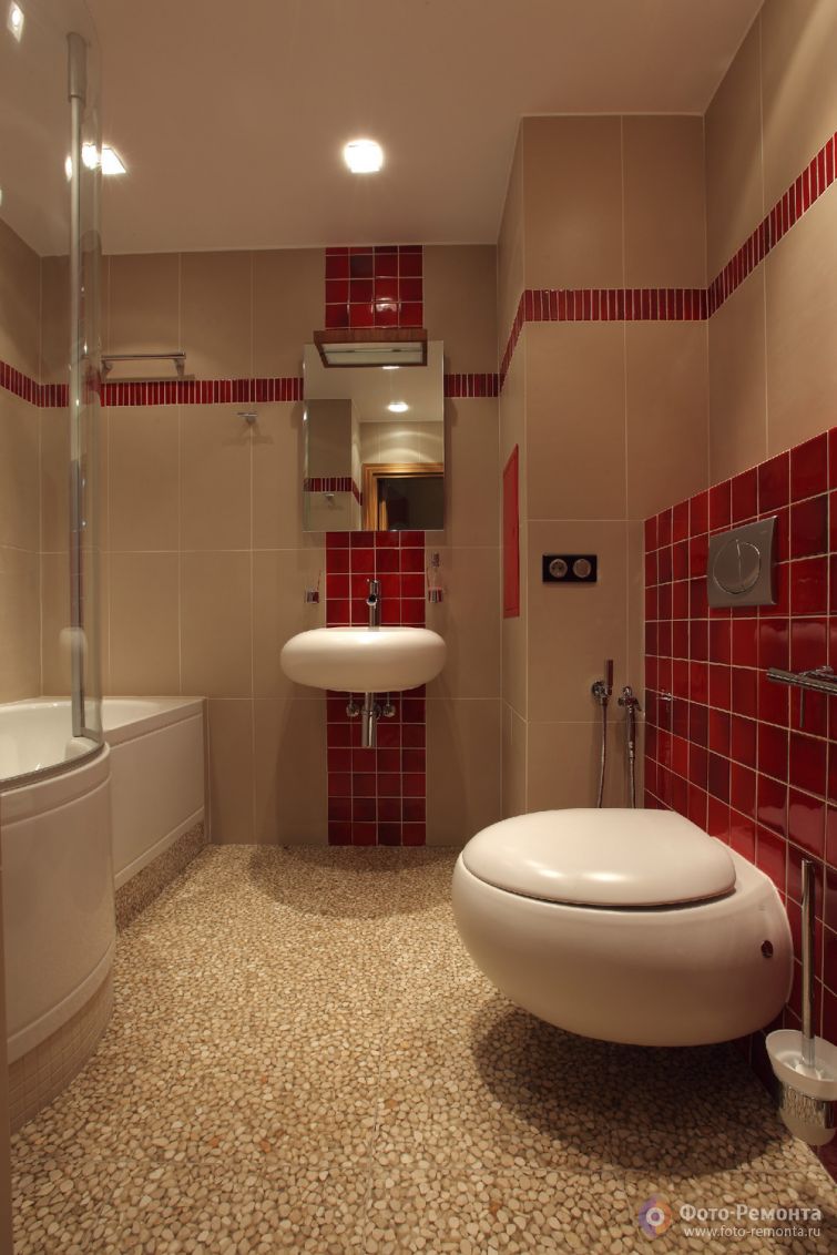 Маленькие ванные комнаты интерьер