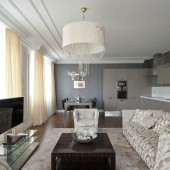 Дизайн гостиной, Смоленская набережная