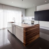 Кухни в стиле хай-тек фото - дизайн интерьера