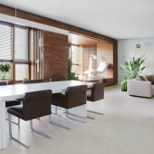 Кухня, вид на гостиную