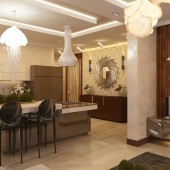 Бежевые кухни фото - дизайн интерьера