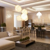 Бежевые кухни фото - дизайн интерьера