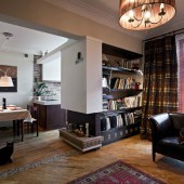 Интерьер квартиры в `сталинке`, 70 кв.м.