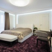 Белые спальни фото - дизайн интерьера