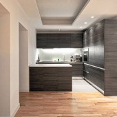 Серая кухня