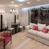 Гостиная и столовая