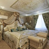 Спальни в темных тонах фото - дизайн интерьера