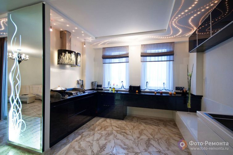 Интерьер кухни и столовой от Веры Беловой