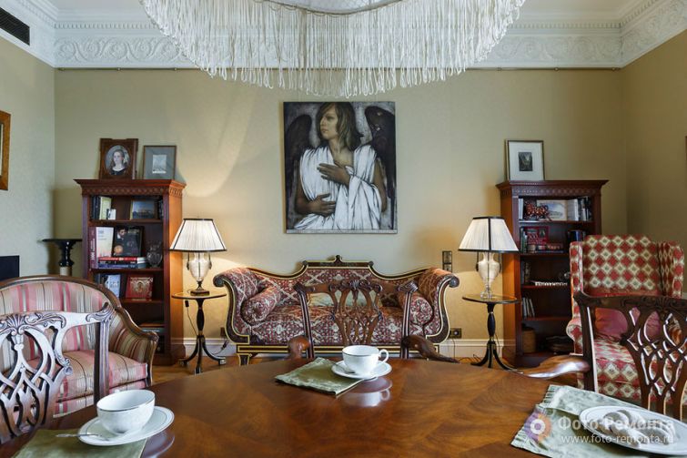 Интерьер квартиры, Введенская улица, Санкт-Петербург