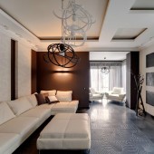 Большие гостиные фото - дизайн интерьера