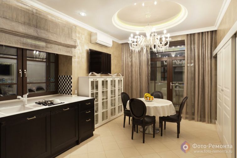 Дизайн кухни в светлых тонах от Ирины Линевич