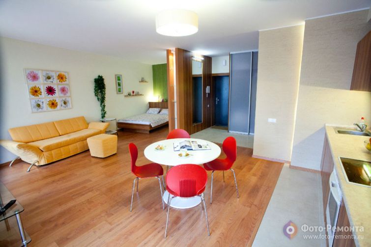 Дизайн квартиры площадью 60 кв.м. от Евгения Будника