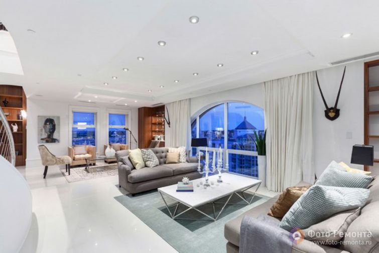 Интерьер пентхауса в Канаде