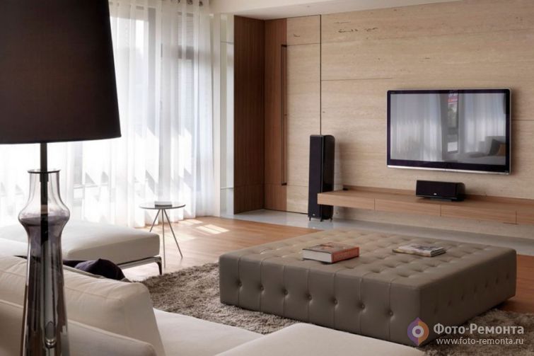  Дизайн гостиной в светлых тонах