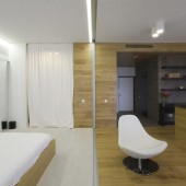 Спальня и кухня