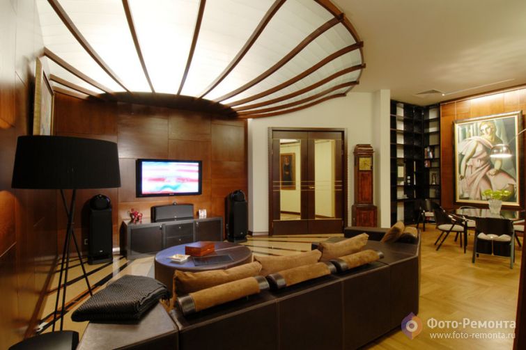 Дизайн квартиры в стиле арт-деко, 240 кв.м.