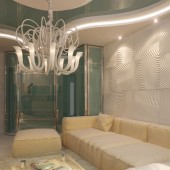 Дизайн небольшой гостиной от Владимира Палецкого