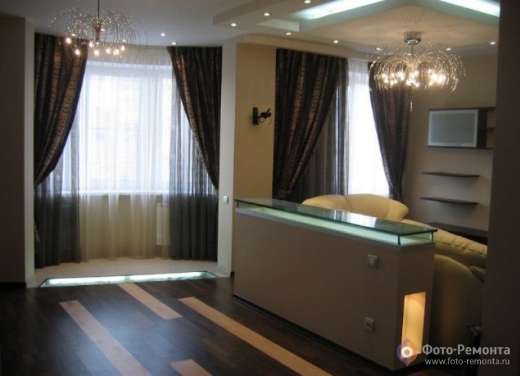  Гостиная в белом цвете