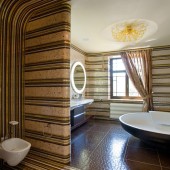 Ванные комнаты в современном стиле фото - дизайн интерьера