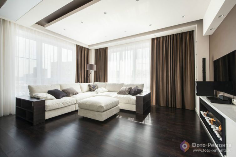 Интерьер квартиры в Москве, 130 кв.м.