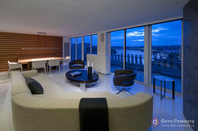 Интерьер квартиры в ЖК Watergate, Вашингтон