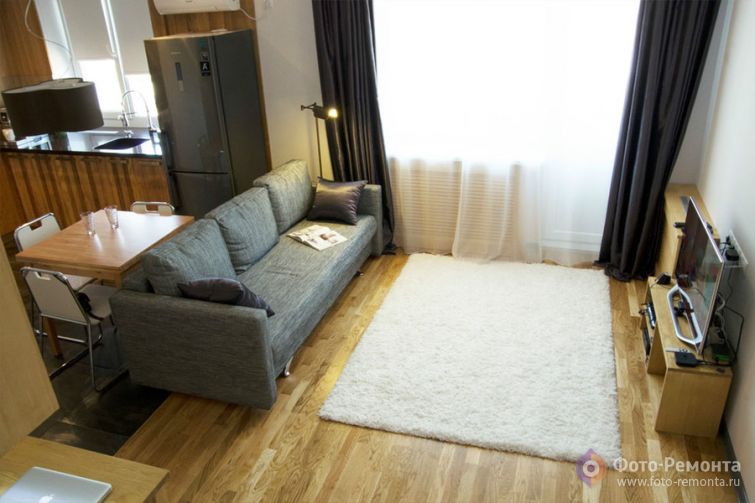 Интерьер маленькой квартиры в Симферополе, 38 кв.м.