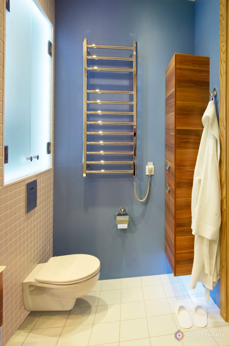 Дизайн маленького санузла