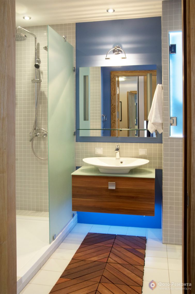  Отделка ванной