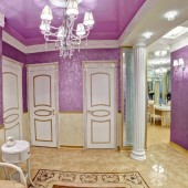 Фиолетовые прихожие фото - дизайн интерьера